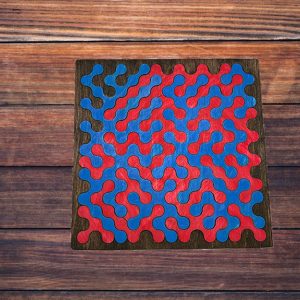 Red and Blue Small Fractal Puzzle